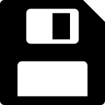 Save Filled SVG Icon